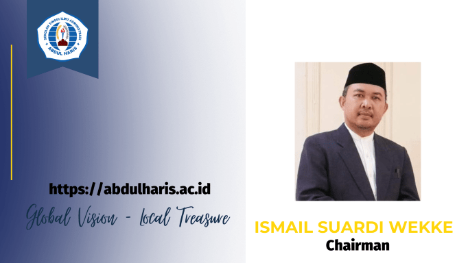 The Chairman (STIA Abdul Haris)